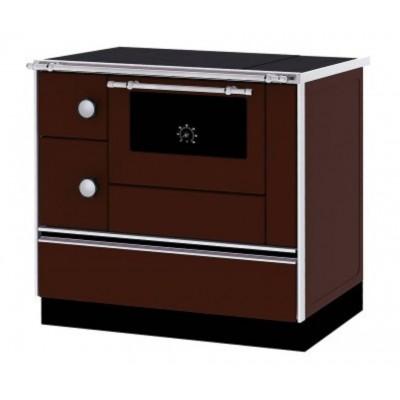Vedspis med ugn Alfa Plam Alfa 90 H Favorit Brun Höger, 6,4 kW - Produktjämförelse