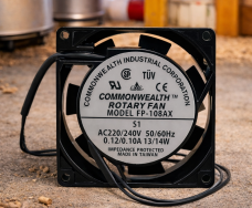 Fläktar för pelletsbrännare