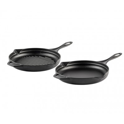 Gjutjärnsset i 2 delar Hosse, Black Onyx - Gjutjärnsset