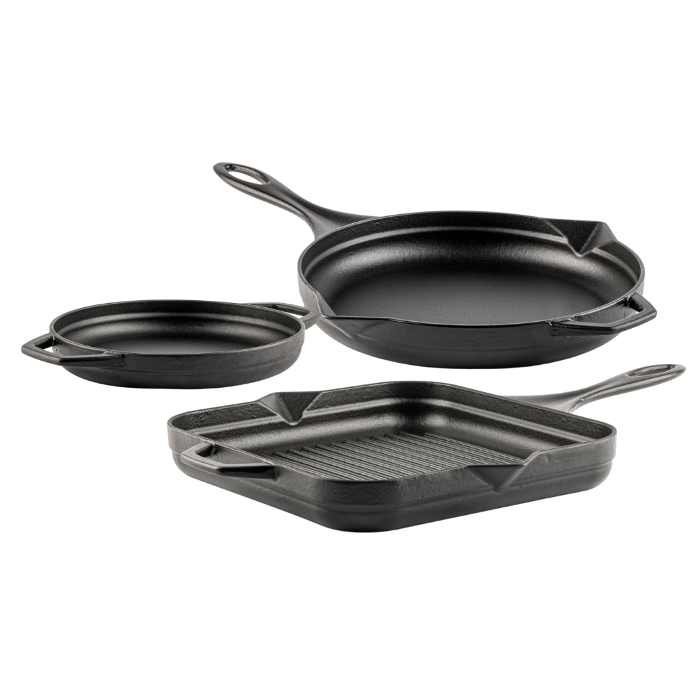 Gjutjärnsset i 3 delar Hosse, Black Onyx | Gjutjärnsset |  |