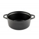 Djup gjutjärnsgryta Hosse, Black Onyx, Ф24 | Alla produkter |  |