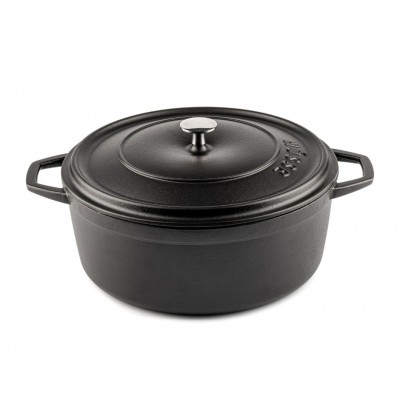 Djup gjutjärnsgryta Hosse, Black Onyx, Ф28 - Produktjämförelse