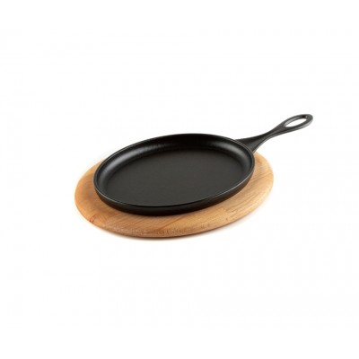 Träunderlägg för oval panna i gjutjärn Hosse HSFT1825 - Produktjämförelse