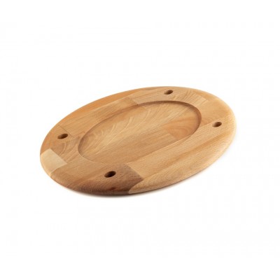 Träunderlägg för oval ugnsform Hosse HSOISK2533, 25x33cm - Produktjämförelse