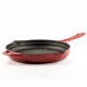 Emaljerad gjutjärnspanna grill Hosse, Rubin, Ф28cm