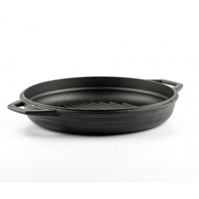 Emaljerad gjutjärnspanna grill Hosse, Black Onyx, Ф22cm - Produktjämförelse