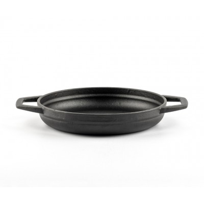 Emaljerad Gjutjärnspanna med två handtag Hosse, Black Onyx, Ф19cm - Produktjämförelse