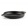 Emaljerad Gjutjärnspanna med två handtag Solagio, Black Onyx, Ф22cm
