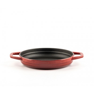 Emaljerad Gjutjärnspanna med två handtag Hosse, Rubin, Ф16cm - Produktjämförelse
