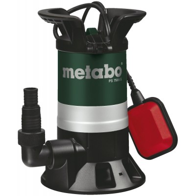 Dräneringspump för rent och smutsigt vatten Metabo PS 7500 S, 1 1/4″, effekt 450 W, lyfthöjd 5 m - Pool pumpar
