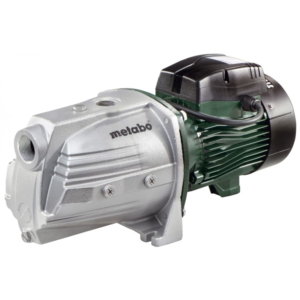 Vattenpump till trädgård för rent vatten Metabo P 9000 G, effekt 1900 W, flöde 9000 l/h, lyfthöjd 51 m | Centrifugalpump | Vattenpump |