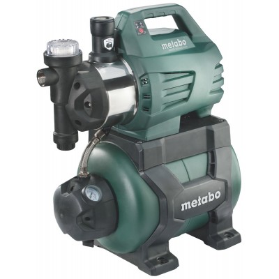 Enfas hydroforpump METABO HWWI 3500/25 INOX, effekt 1100 W, flöde 3500 l/h, tankvolym 24 l, lyfthöjd 45 m - Hydroforpumpar