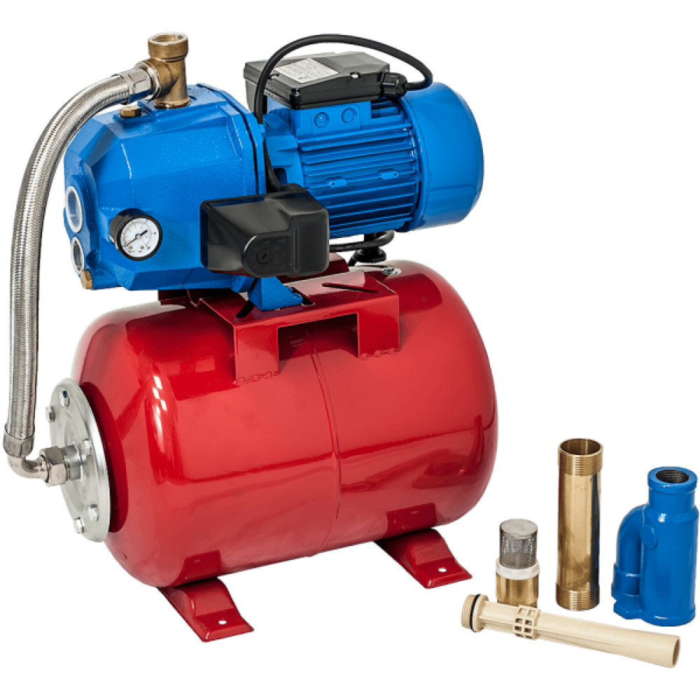 Ejektor-hydroforpump Gmax AUTOJET DP550 – flöde 1,5 m³/h, effekt 0,75 kW, lyfthöjd 60 m