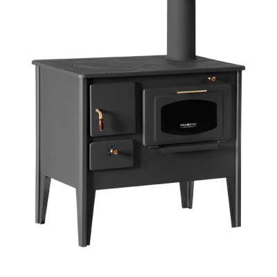 Vedspis med ugn Prometey NAR Type A, 7kW - Braskaminer