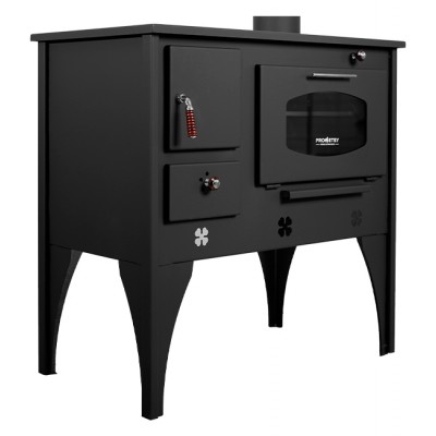 Vedspis med ugn Prometey NAR Type B, 7kW - Braskaminer