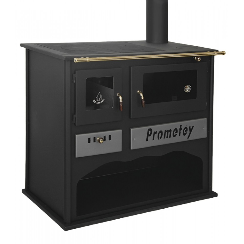 Vedspis med ugn Prometey Practik-L, 11kW | Vedspisar / Vedspisar med ugn |  |