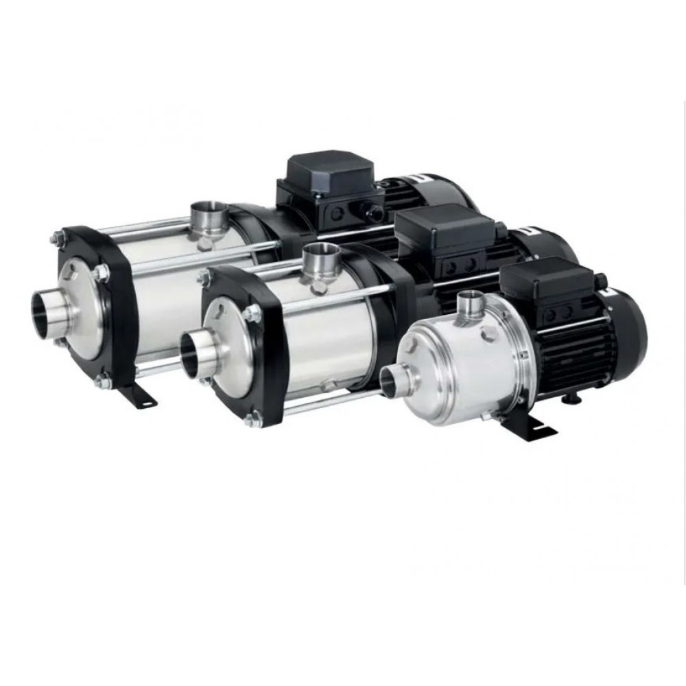 Flertrins vattenpump till trädgård Franklin EH 15/05, lyfthöjd 73 m, flöde 29 m³/h, effekt 4 kW