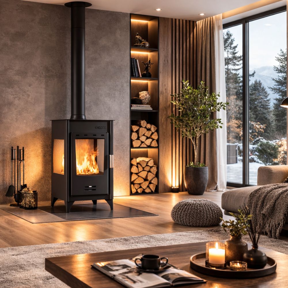 Braskamin Balkan Energy ATS 90-10 3 SIDE, 12.12kW | Braskaminer |  |