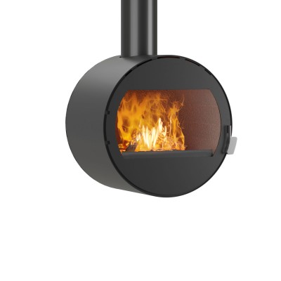 Braskamin Balkan Energy ATS ROUND WALL, 10.2kW - Braskaminer