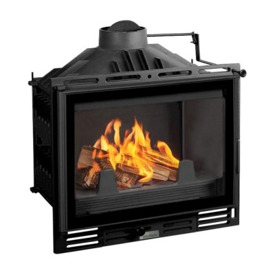 Insatskamin UNIFLAM 600 PLUS ECO med spjäll och lufttillförsel, 8 kW - Produktjämförelse