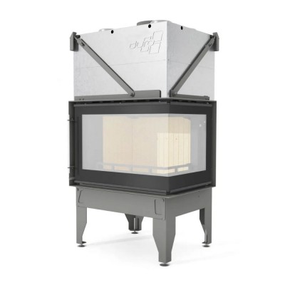 Insatskamin UNIFLAM 760 DURO med kanaler och uteluftsanslutning, höger sida, 10,8 kW - Produktjämförelse