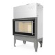 Insatskamin UNIFLAM 860 DURO med kanaler och uteluftsanslutning, 13 kW | Braskaminer |  |