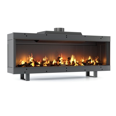 Gaskamin Balkan Energy GAS STRAIGHT 150, 13kW - Gaskaminer