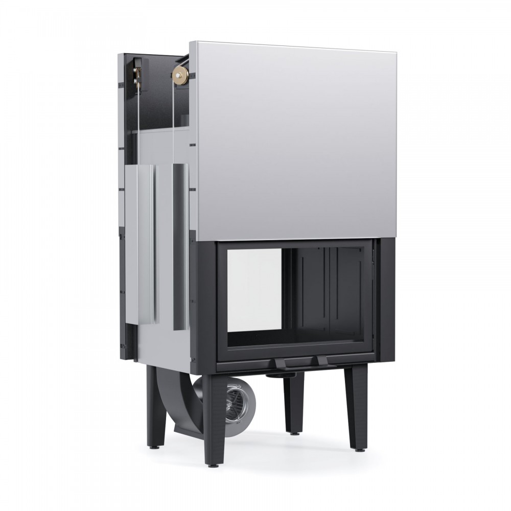 Insatskamin Balkan Energy ATS TUNNEL AIR 800,med luftkanaler, 16.1kW | Insatskaminer |  |