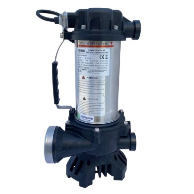 Fontänpump IBO FON 150, dränkbar, flöde 5000 l/h, effekt 0,15 kW, lyfthöjd 4 m - Dräneringspump