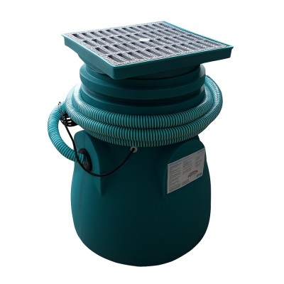 Avloppspumpstation med TWINGO 300-pump för inbyggnad – kapacitet 75 l, effekt 0,33 kW, flöde 0,15 m³/h, lyfthöjd 5,8 m - Produktjämförelse