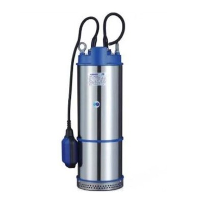 Dränkbar flertrinspump med extern flottör Electromash QDS90-3S, effekt 0,75 kW, lyfthöjd 32 m, flöde 5400 l/h, lämplig för brunnar och andra applikationer - Produktjämförelse