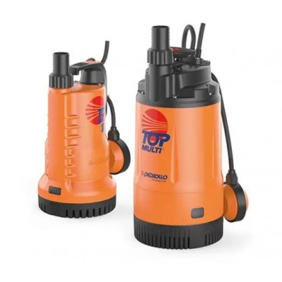Dränkbar pump med extern flottör Pedrollo TOP MULTI 2, flertrins, effekt 0,55 kW, flöde 80 l/min, lyfthöjd 42 m, lämplig för trädgårdar, brunnar och andra applikationer - Produktjämförelse