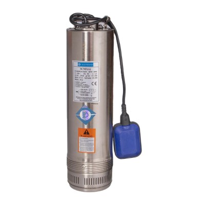 Dränkbar pump med extern flottör Electromash SCM 3 med pumphjul i PVC, effekt 0,55 kW, lyfthöjd 30 m, flöde 9000 l/h, lämplig för brunnar och andra applikationer - Produktjämförelse
