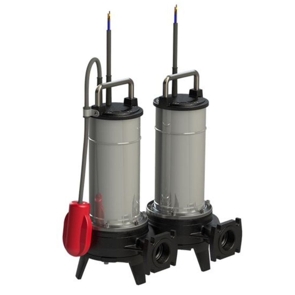 Dränkbar pump för avloppsvatten Franklin 40 FGR-52, lyfthöjd 21 m, flöde 12,6 m³/h, effekt 1,1 kW | Dränkbar pump | Vattenpump |