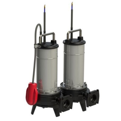 Dränkbar pump för avloppsvatten Franklin 40 FGR-52, lyfthöjd 18,5 m, flöde 18,5 m³/h, effekt 0,75 kW - Dränkbar pump