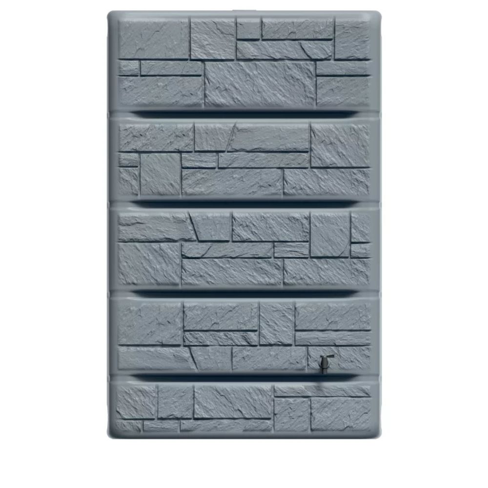 Regnvattentanken Prosperplast Arves Wall Stone, 400L, Grå |  |  |