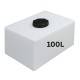 Vattentankar dricksvatten HydroMoby SMALL S11, horisontell 100 L (vit)