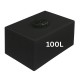 Vattentankar dricksvatten HydroMoby SMALL S11, horisontell 100 L (svart)
