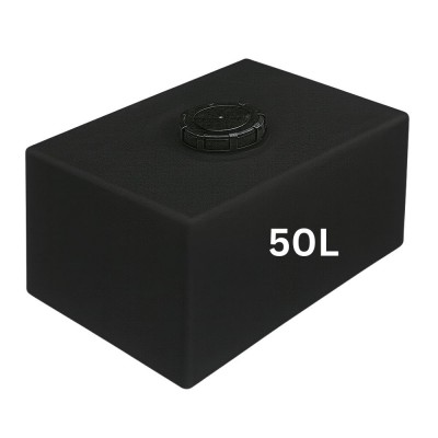 Vattentankar dricksvatten HydroMoby SMALL S11, horisontell 50 L (svart) - Vattentankar dricksvatten