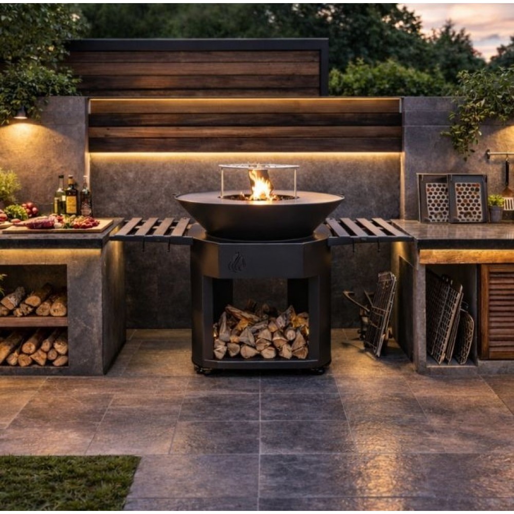 Stålkolsgrill Balkan Energy ROUND 920 | Kolgrill | Grill |