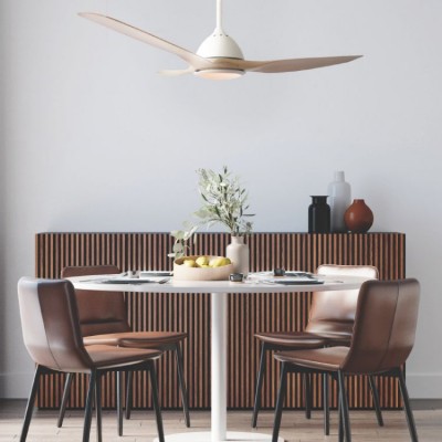 Takfläkt med LED-belysning och fjärrkontroll Balkan Energy FANKVN30G, Ф132, DC40W - Takfläktar