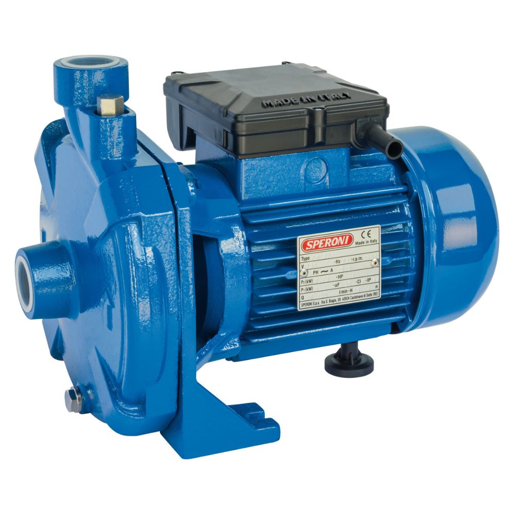 Enfas centrifugalpump Speroni CM 27 – effekt 0,55 kW, lyfthöjd 27 m, flöde 100 l/min | Centrifugalpump | Vattenpump |