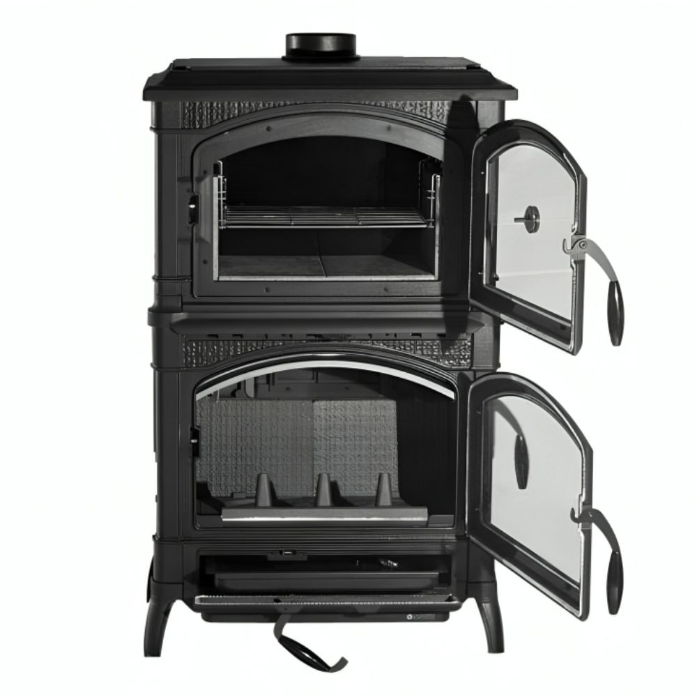 Italiensk gjutjärnskaminer med ugn La Nordica Isotta Forno, 9.7kW | Gjutjärnskaminer | Braskaminer |