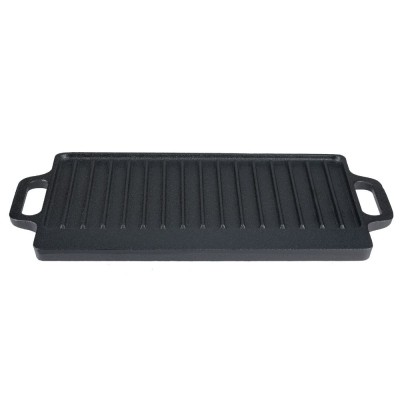 Dubbelsidig gjutjärn grillplatta, 33x20 cm - Produktjämförelse