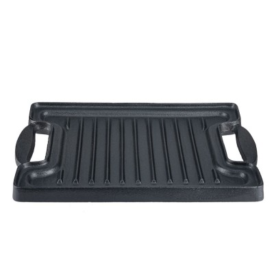 Dubbelsidig gjutjärn grillplattae, 36x25 cm - Produktjämförelse
