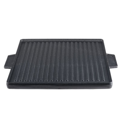 Dubbelsidig gjutjärn grillplatta, 38x38 cm - Produktjämförelse