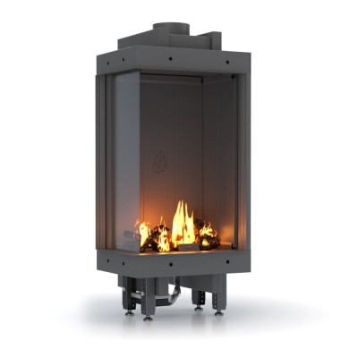 Gaskamin Velmora Fire GAS STANDING CORNER, 3.9kW - 6.0kW - Gaskaminer