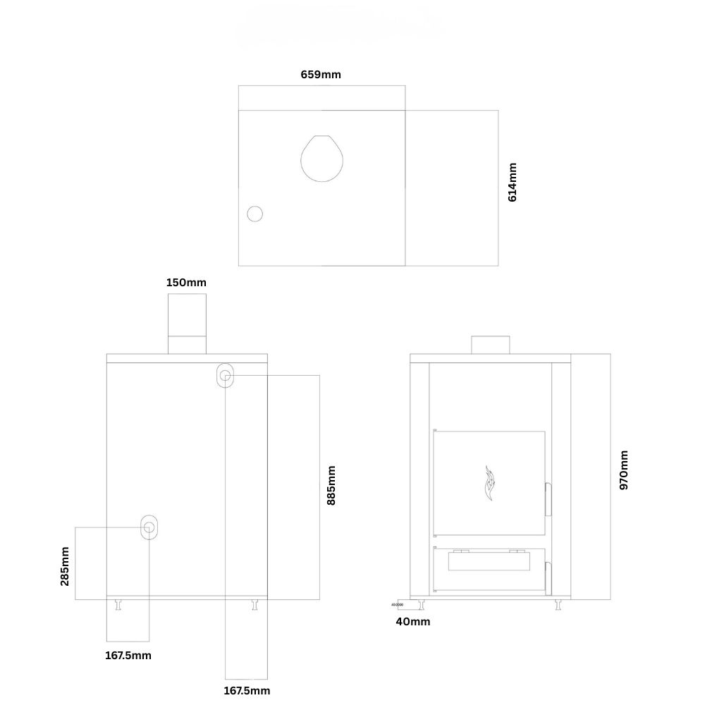 Vedpanna Balkan Energy ATS HYDRO, 31 kW | Vedpannor |  |