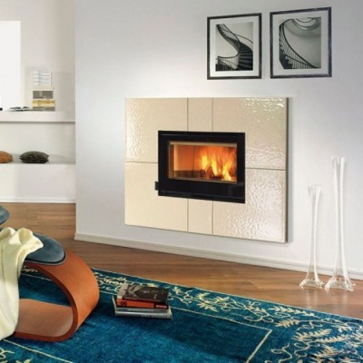Italiensk gjutjärnsinsatskamin La Nordica 80 crystal Evo, 7.4kW - La Nordica