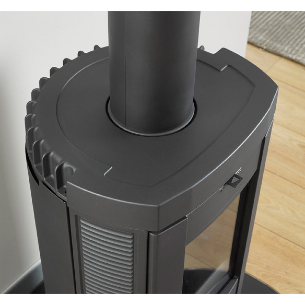 Italiensk gjutjärnskamin La Nordica Brigitta, 4.7kW | Gjutjärnskaminer | Braskaminer |